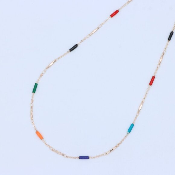 Minimalist Necklace Chain, Elegant Jewelry for Women & Girls | MLCRC1954 - Picture 2 of 10